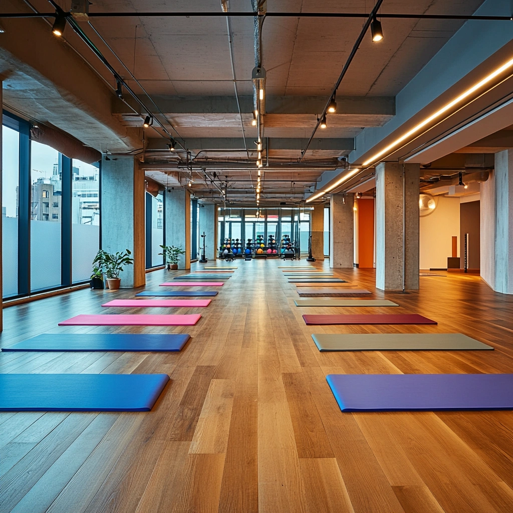 Зона для групових занять з розтяжки